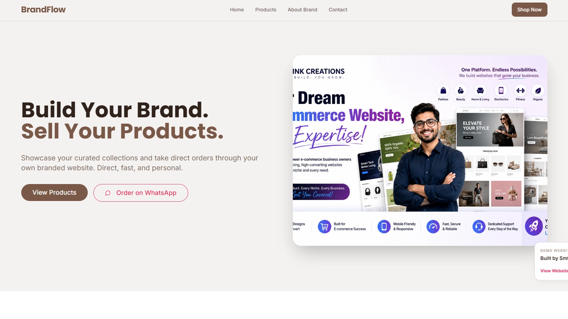 Demo Website – E-Commerce