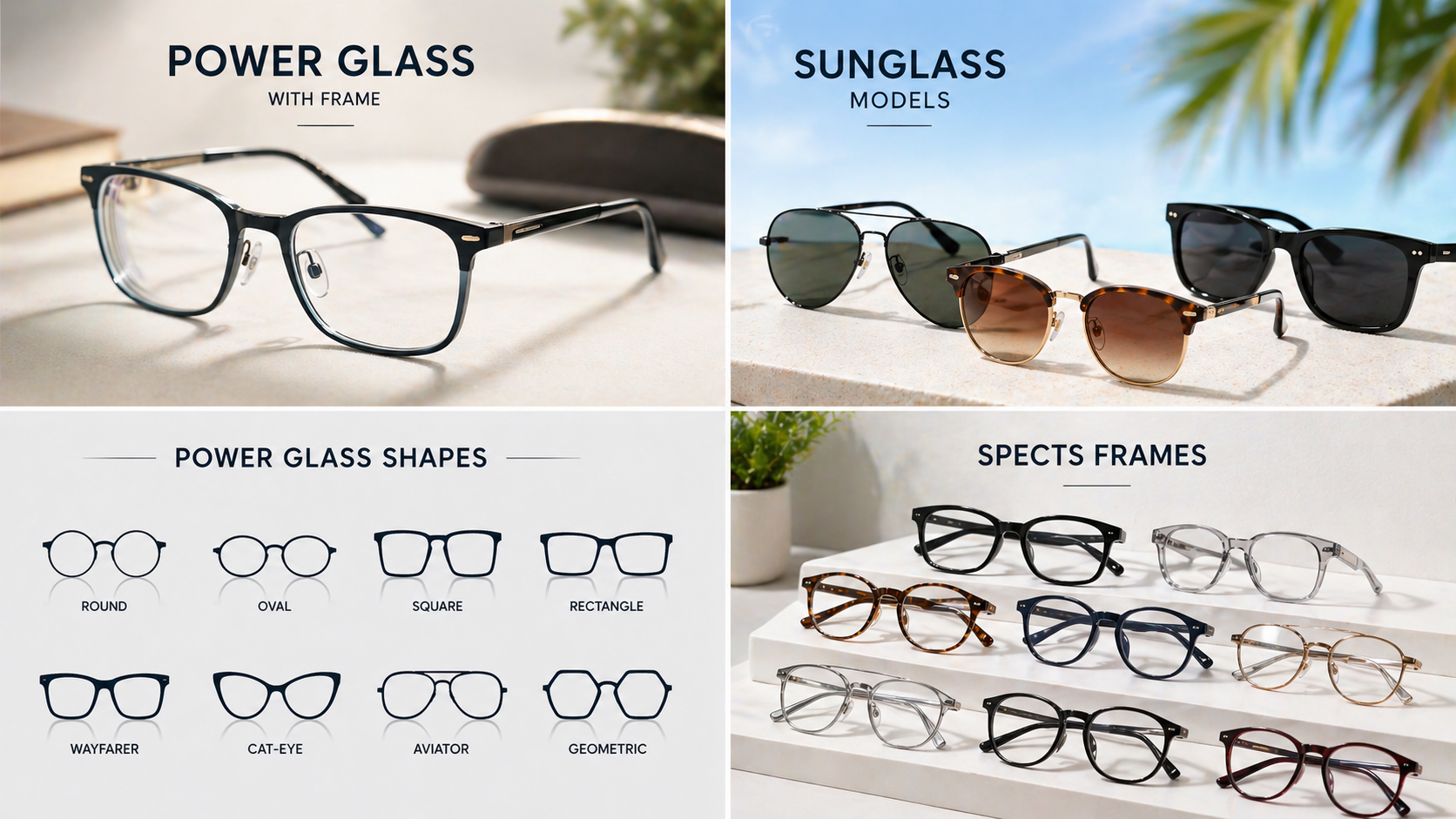 Eyeglass frames