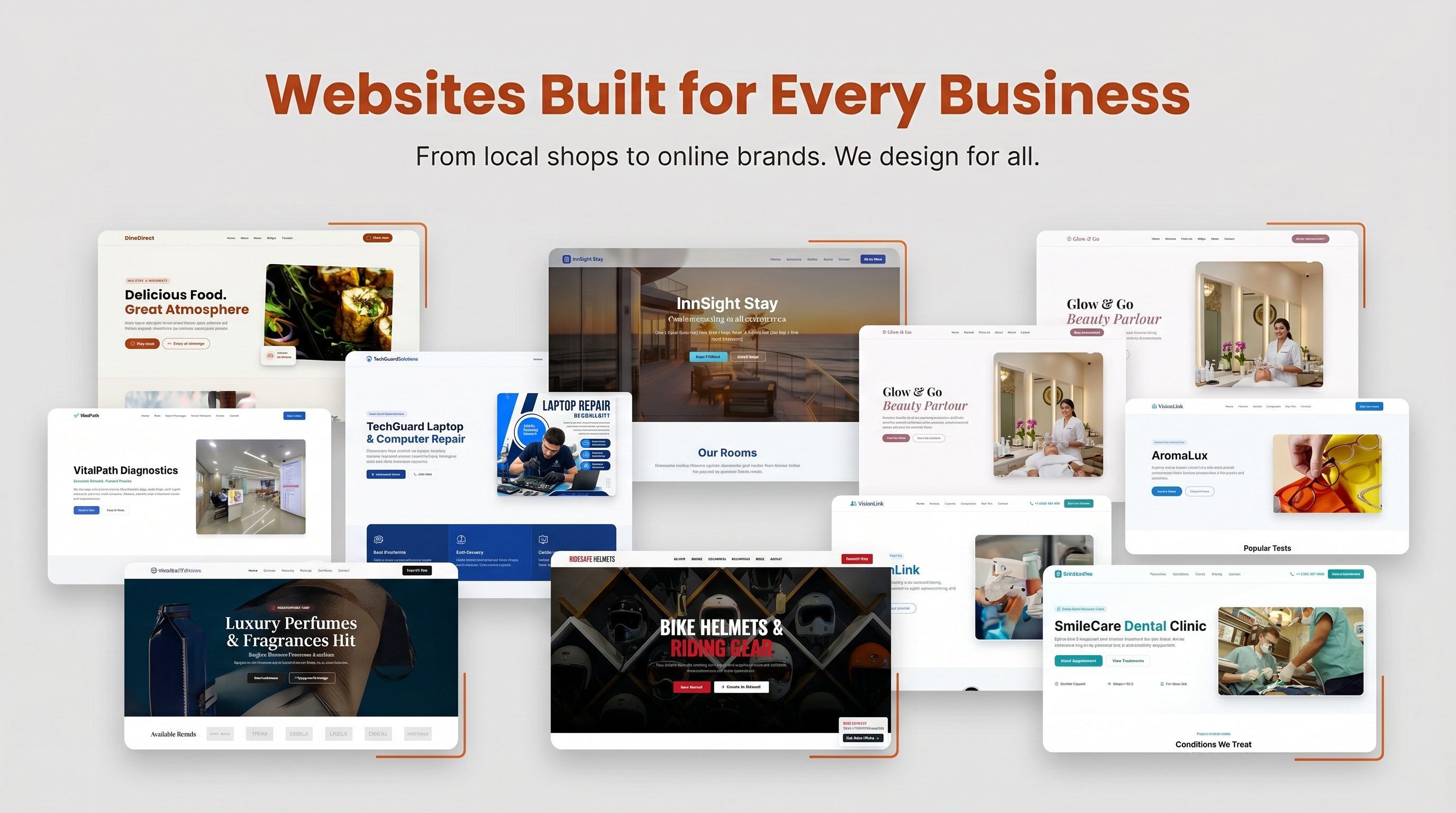 Business owner using a laptop to manage their website